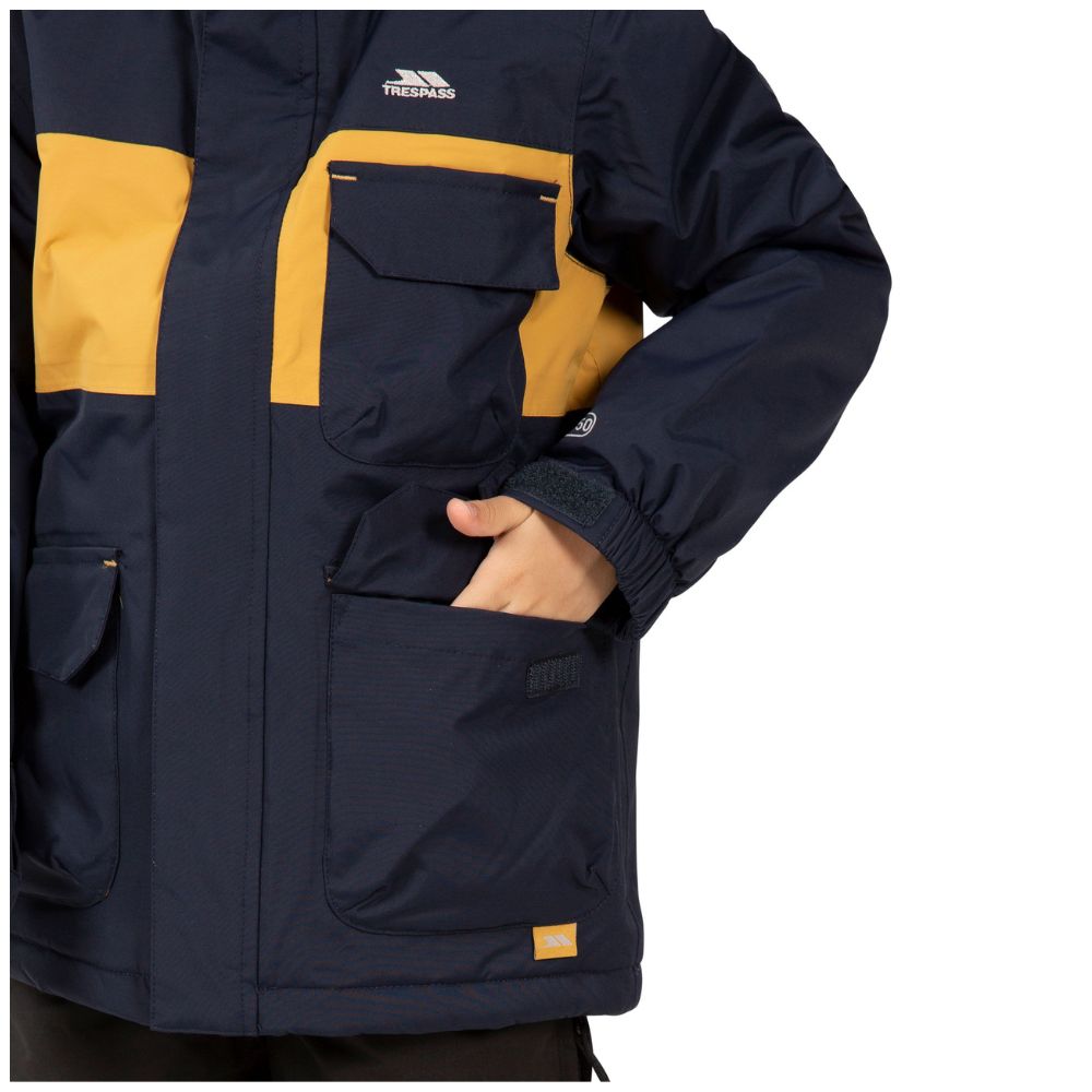 Trespass Montee Boys Ski Jacket, Navy