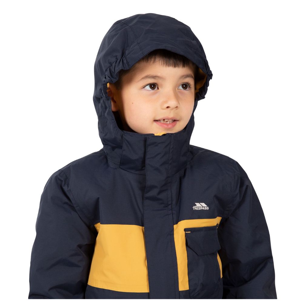 Trespass Montee Boys Ski Jacket, Navy