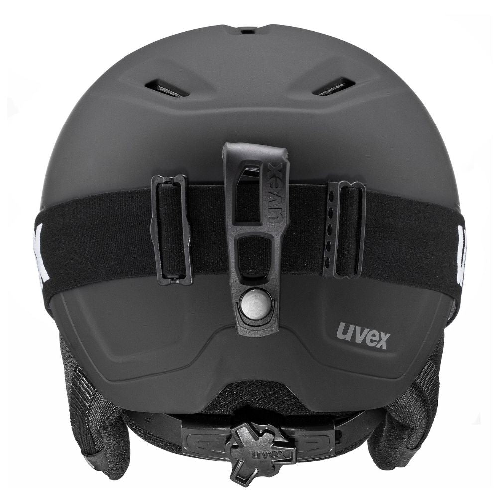 Uvex Heyya Pro Ski Helmet and Goggle Set - Black Mat