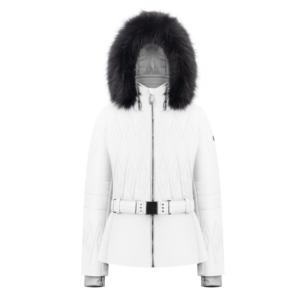 Black rivet outlet winter white coat
