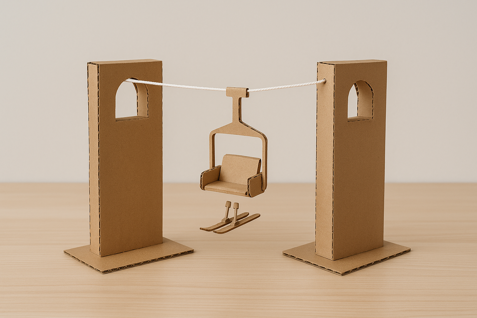 DIY: Create Your Own Ski Lift at Home (Using Cardboard!)