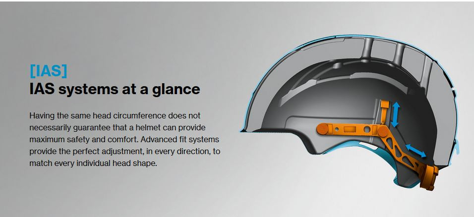 UVEX Junior Visor Ski Helmet - Blue Matt 2 sizes