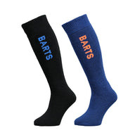Kids Ski Socks - Barts Twin Pack Boys Ski Socks with merino wool
