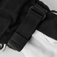 Hestra Leather Heli Kids Ski Gloves - Black (30560-100)