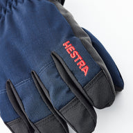 Hestra Ferox Primaloft Kids Ski Gloves, Navy 32990-280