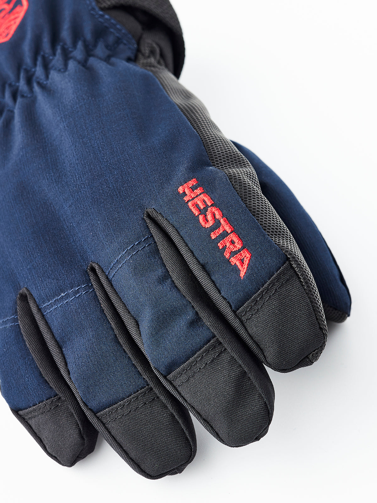Hestra Ferox Primaloft Kids Ski Gloves, Navy 32990-280