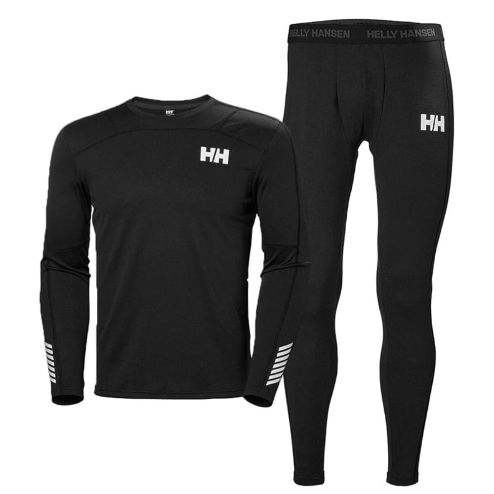 Helly Hansen Lifa Active Mens Baselayer Set - Black