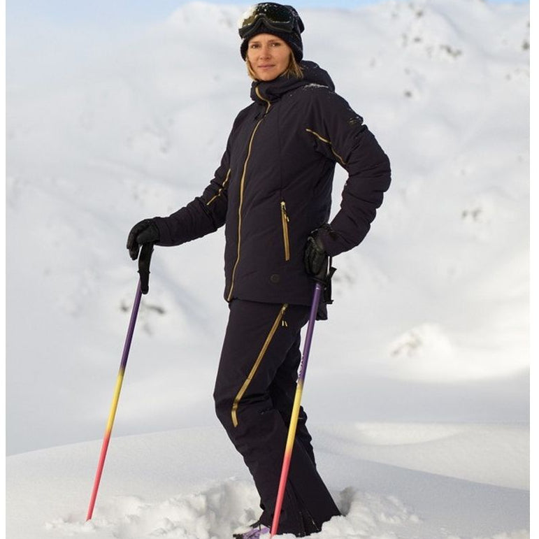 Roxy Premiere Womens Heated Ski Jacket - True Black