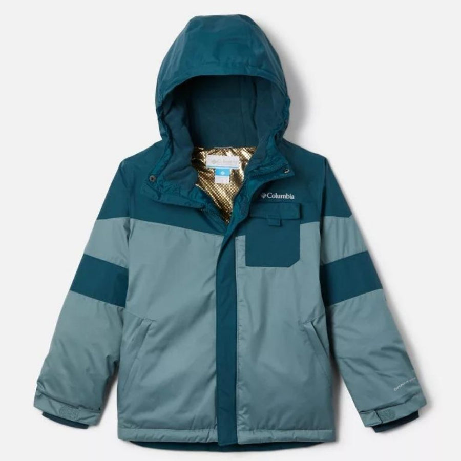 Columbia Mighty Mogul II Youth Ski Jacket - Metal, Night Wave XL only