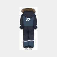 Kids Snowsuit Waterproof 15K - Didriksons Bjarven 5 Coverall - Navy