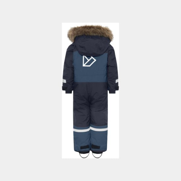 Kids Snowsuit Waterproof 15K - Didriksons Bjarven 5 Coverall - Navy