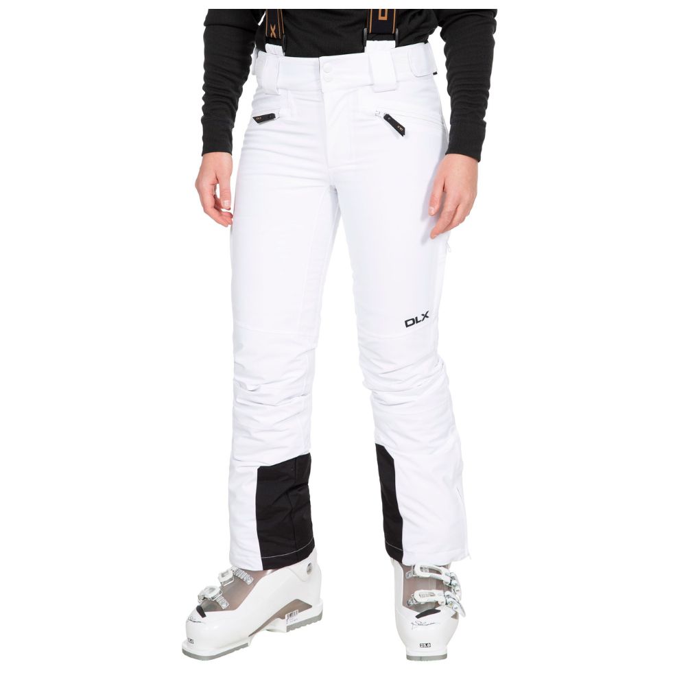 Trespass DLX Sylvia Womens Ski Pants, White Size 16 only