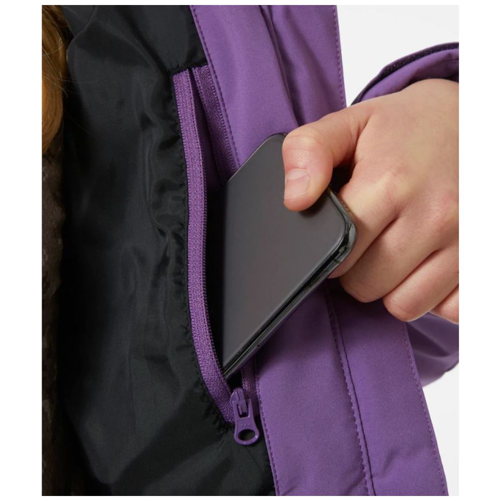 Helly Hansen Diamond Girls Ski Jacket - Crushed Grape