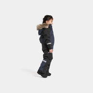 Kids Snowsuit Waterproof 15K - Didriksons Bjarven 5 Coverall - Navy