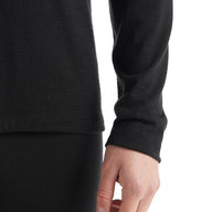 Icebreaker Mens 200 Oasis Merino Thermal Top, Black