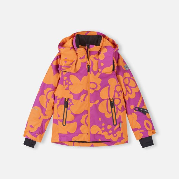 Reima Posio Girls Ski Jacket, Fuchsia - Waterproof to 12,000mm