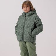 Animal Print Girls Ski Jacket - 10,000 Waterproof