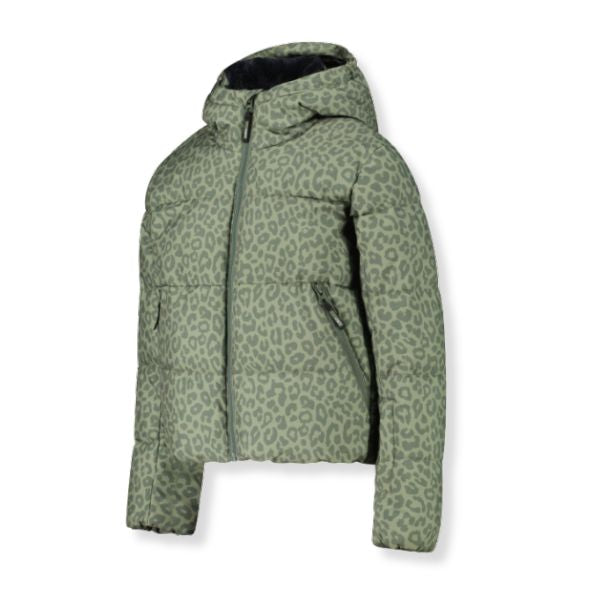 Animal Print Girls Ski Jacket - 10,000 Waterproof