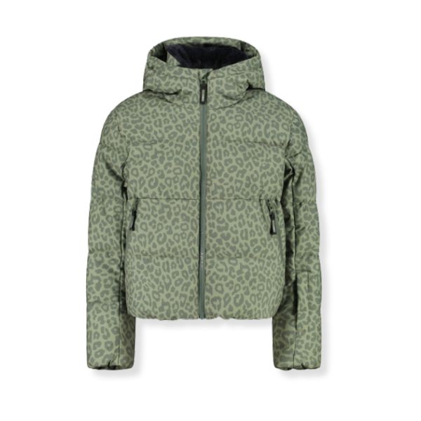 Animal Print Girls Ski Jacket - 10,000 Waterproof
