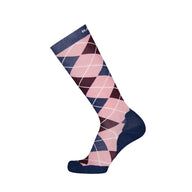 Barts Argyle Snow Socks,  Navy