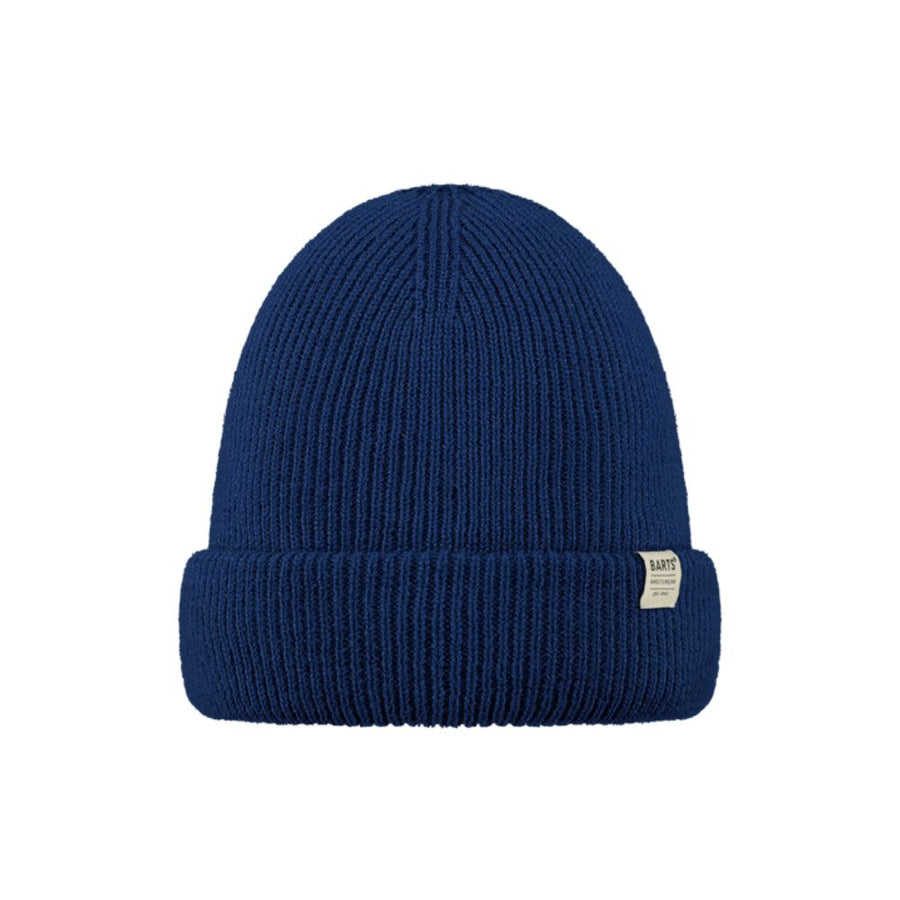 Awyjcas 2-Pack Knit Beanie Hats For Kids & Teens | Winter Warm, 100% Acrylic, Black & Blue (Age 7-18)
