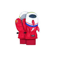 Space Toddler Skiing Mittens - With Mitten String