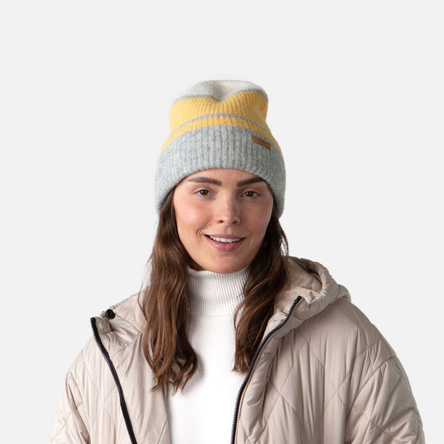 Barts Ounaa Beanie Yellow - Warm Alpaca Wool