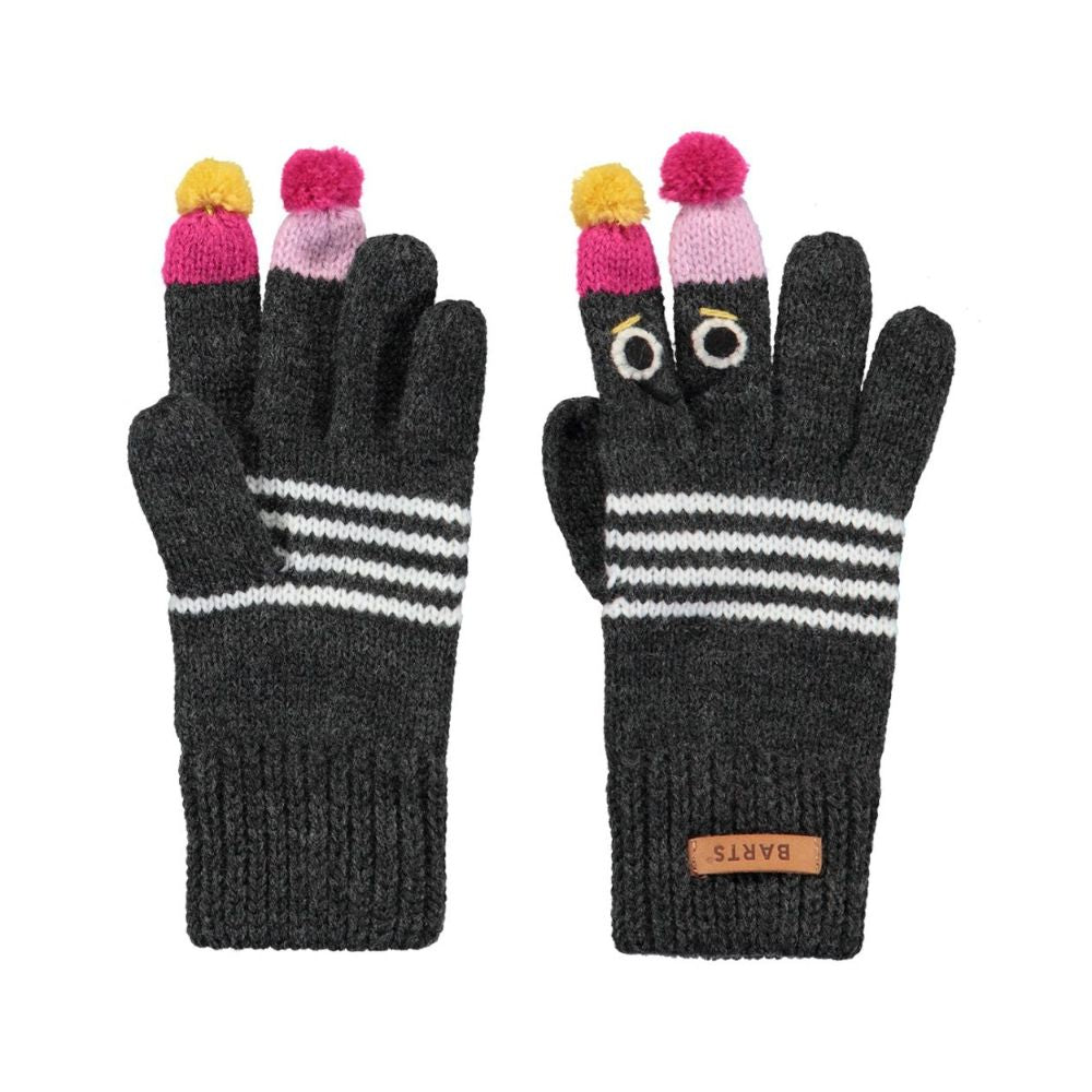 Barts Puppet Gloves - Dark Heather