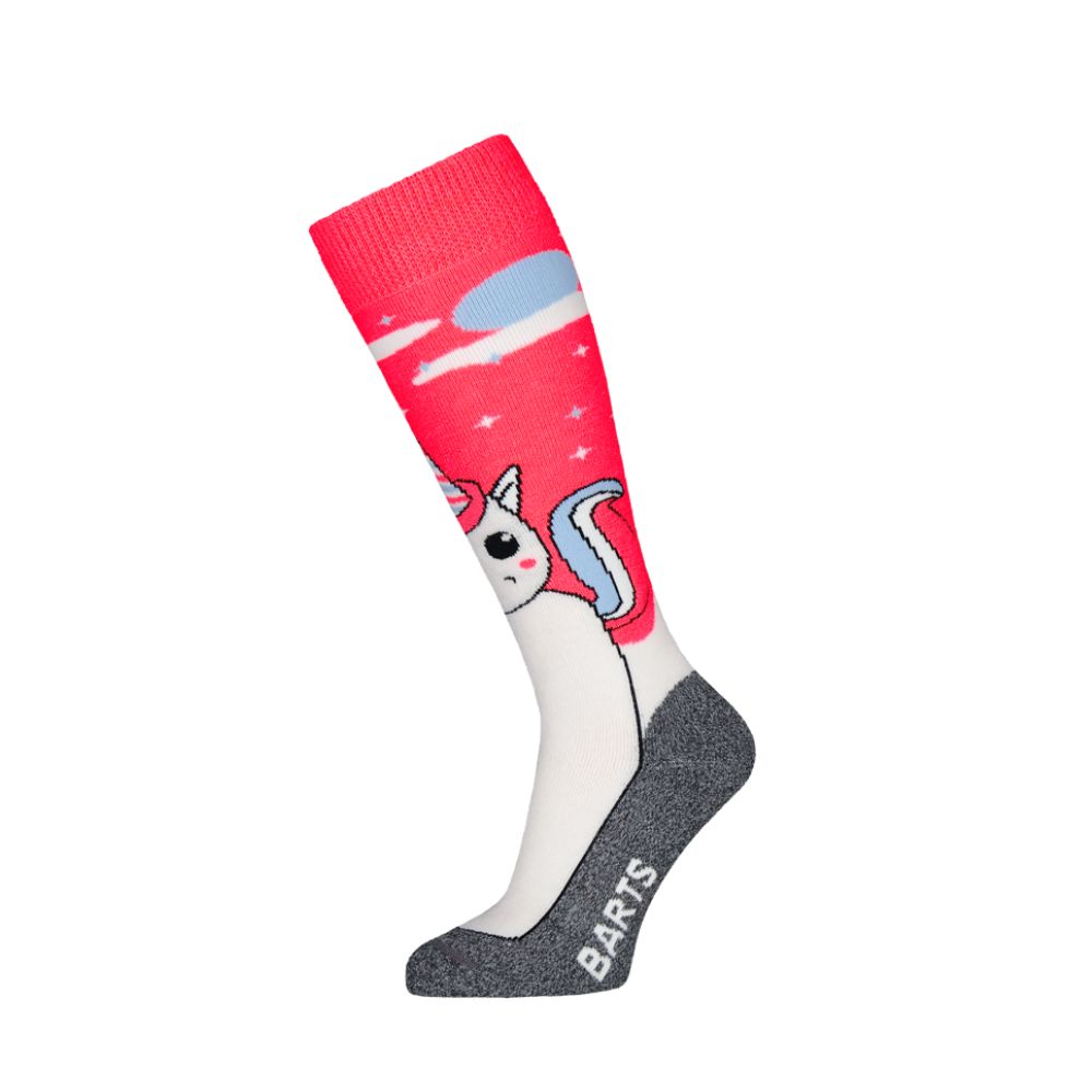 Barts Unicorn Girls Ski Socks, Fluo Pink
