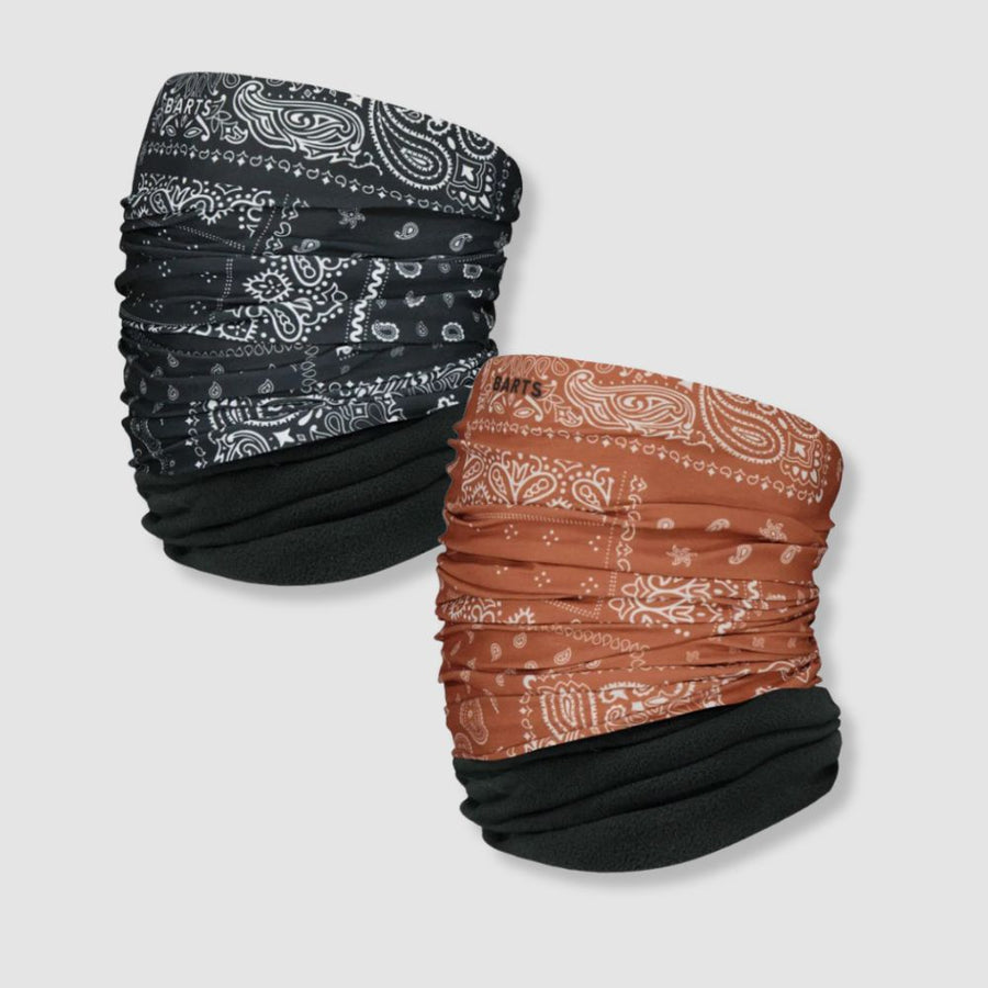 Ski Neck Warmer - Paisley Copper