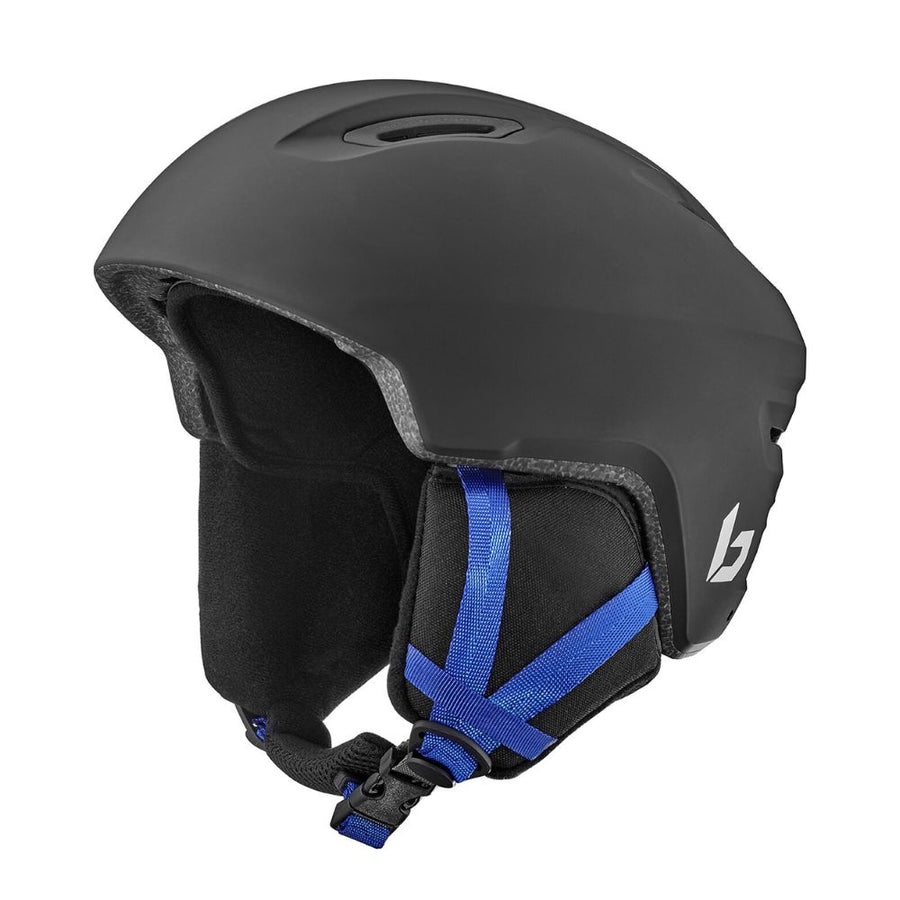 Bolle Atmos Youth MIPS Ski Helmet - Black Blue Matte 52-55cm
