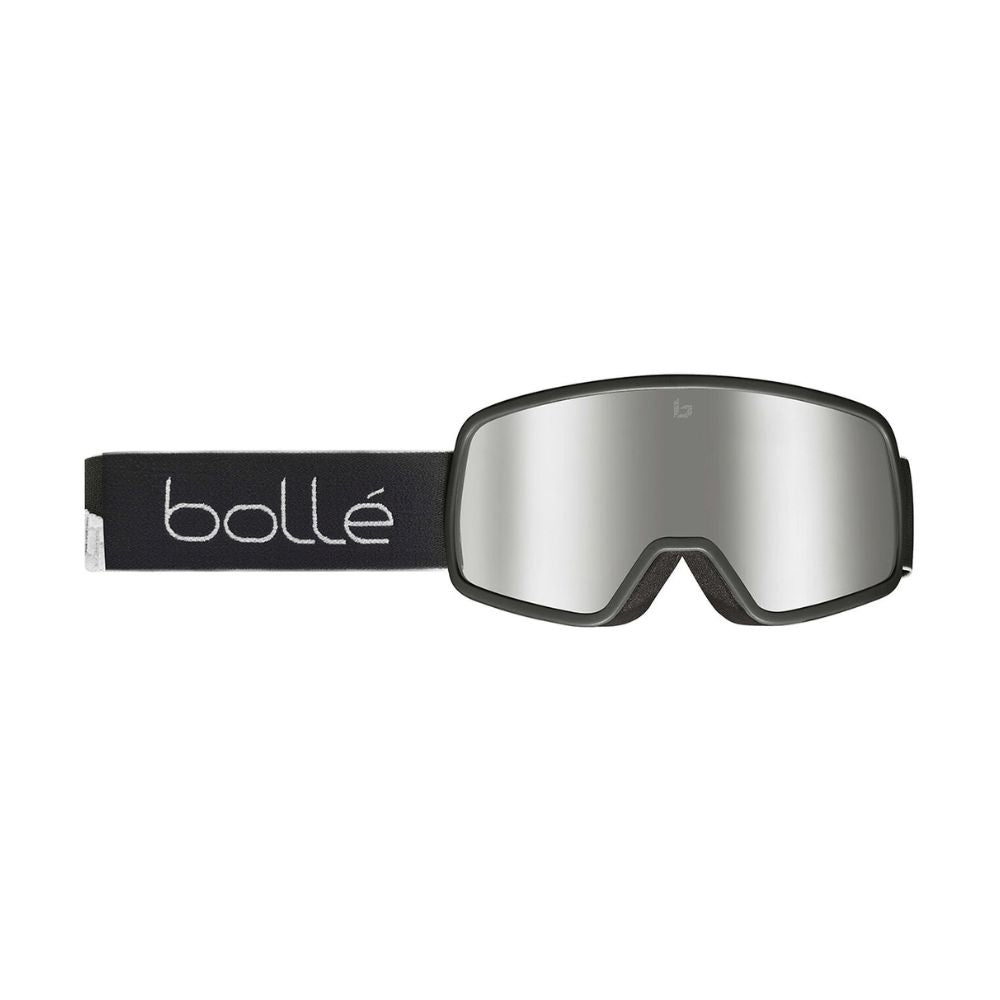 Bolle Nevada Jr Ski Goggles, 8-14 yrs Race Black Matte, Vermillon Gun Cat.2