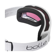 Bolle Nevada Jr Ski Goggles, 8-14 yrs White Matte, Rose Gold cat.2