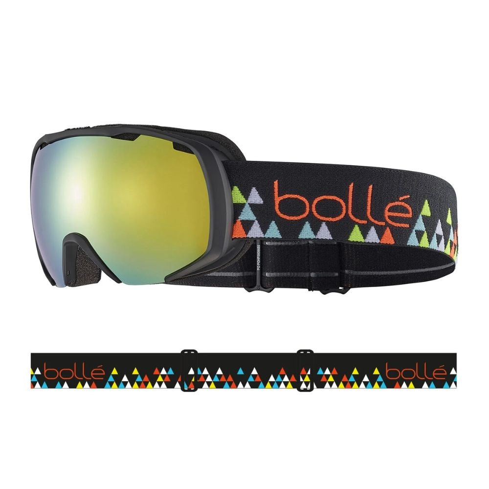 Bolle Royal Ski Goggles, Matte Black Sunshine 8 - 14 years