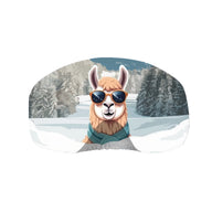 CoolMasc Ski Goggle Cover - Llama