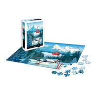 ski themed jigsaw puzzle