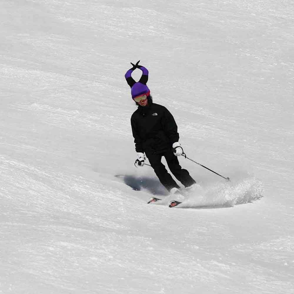 CoolCasc Witch Ski Helmet Cover, Maleficent