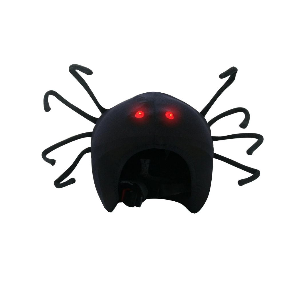 CoolCasc Spider Ski Helmet Cover with LED lights