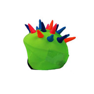CoolCasc Ski Helmet Cover, Neon Horns S078 
