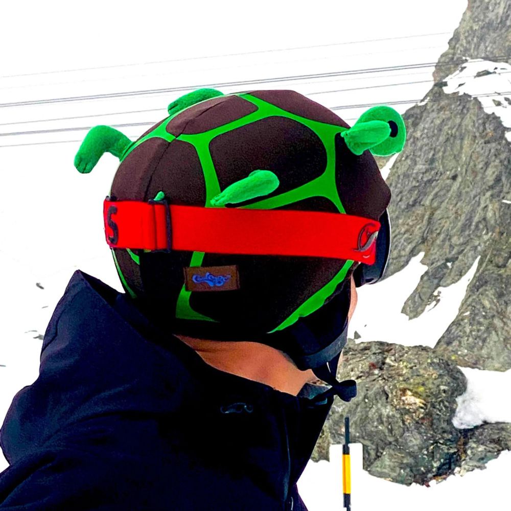 Coolcasc Turtle | Coolcasc Ski Helmet Cover · Little Skiers