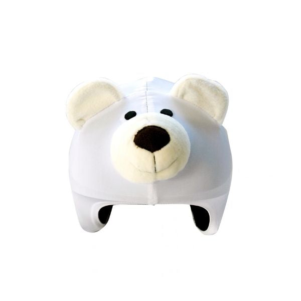 CoolCasc Ski Helmet Cover, Polar Bear 