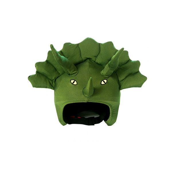 CoolCasc Ski Helmet Cover, Triceratops &nbsp;041