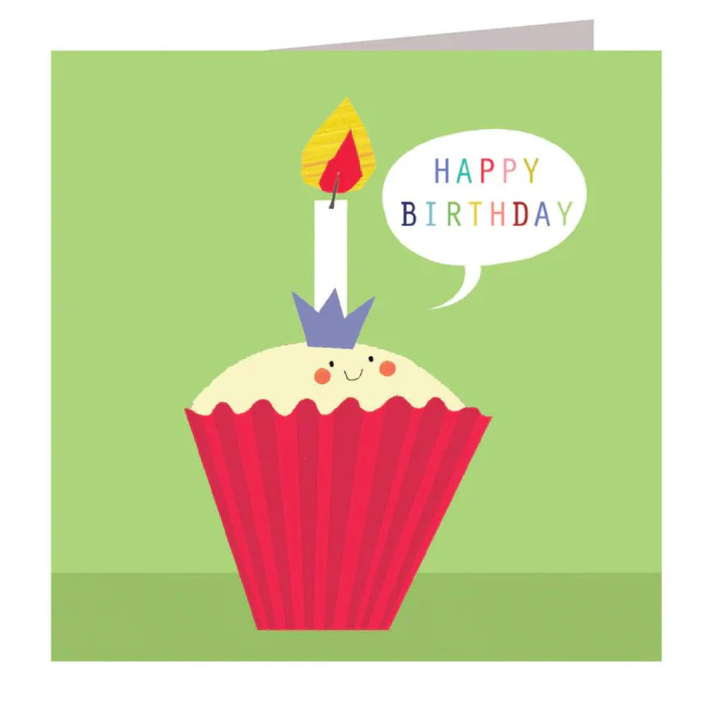 Cupcake Birthday Card