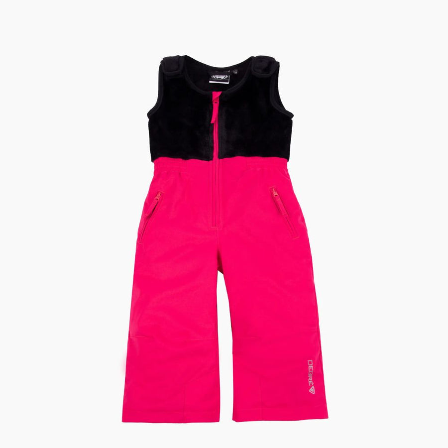 Degre 7 Nuts Kids Bib Ski Pants, Pink