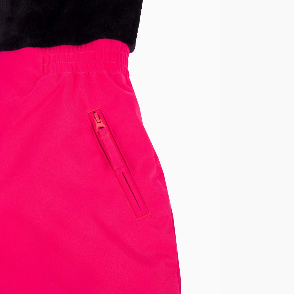 Degre 7 Nuts Kids Bib Ski Pants, Pink