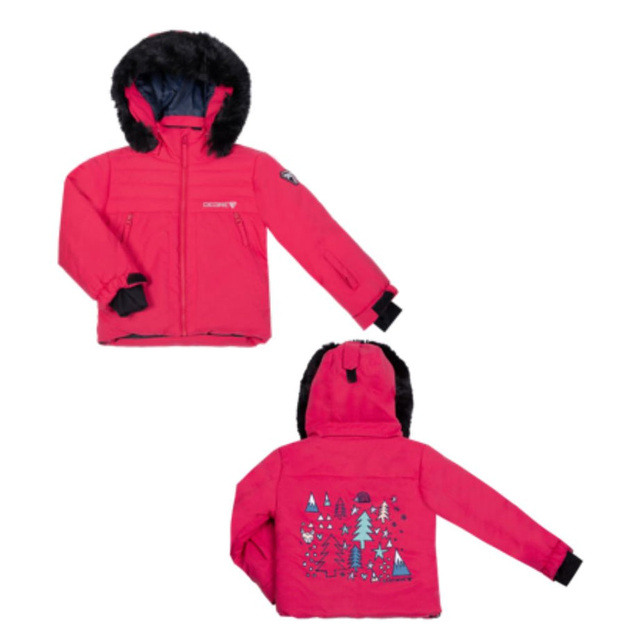 Degre 7 Firay Kids Ski Jacket, PInk 1000 x 1000