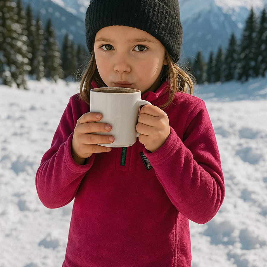 Degre 7 Ribo Girls Fleece, Pink