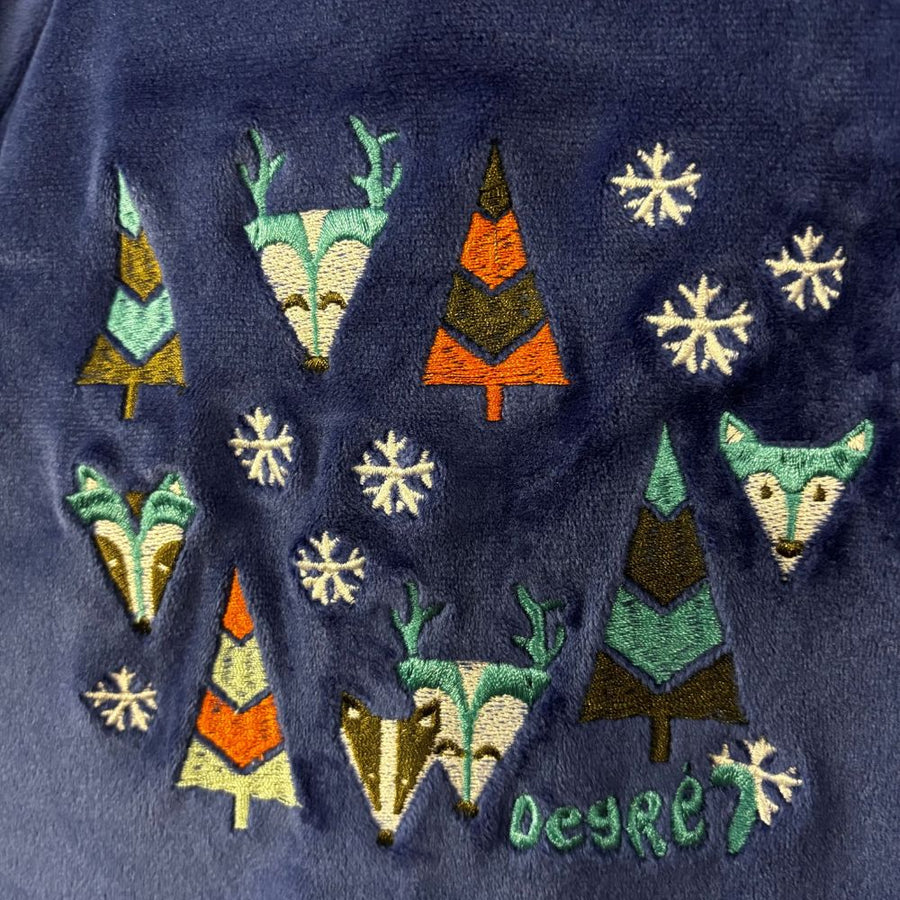 Degre 7 Ribo Kids Fleece, Cobalt