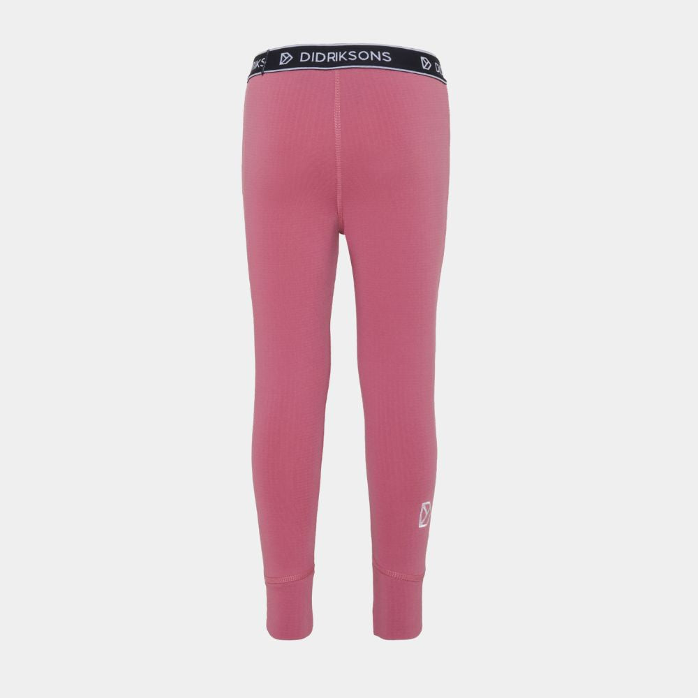 Didriksons Jadis Kids Fleece Base Layer Set - Heather Pink
