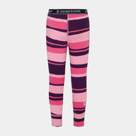 Didriksons Jadis Kids Fleece Base Layer Set - Trails Pink